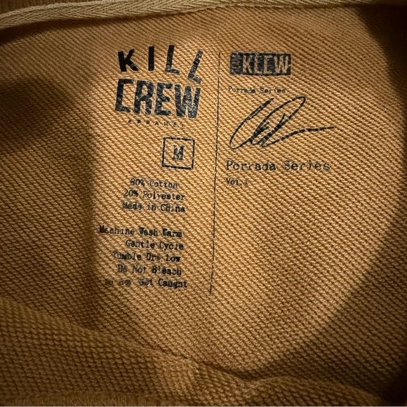 KILL CREW/FIGHTER'S CLUB CREW NECK SWEATSHIRT/Unisex/SIZE: M - Picture 5 of 12